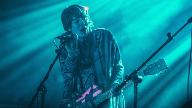 Fever the Ghost at the Moon Block Party Rock ’n’ Roll Circus at the Teragram Ballroom (Photo by Zane Roessell)