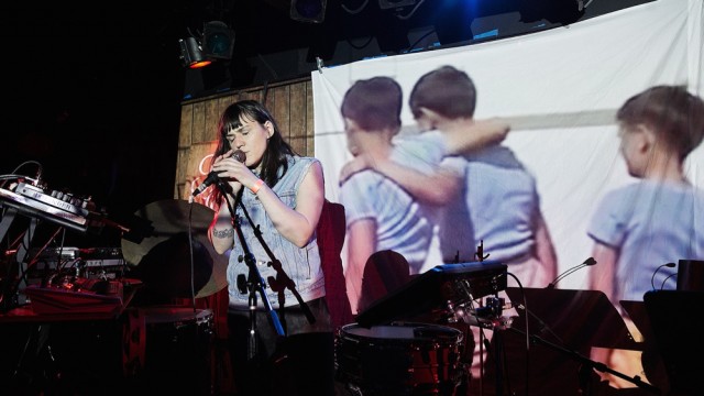 Emily Wells at the Lyric Theatre (Photo by Chad Elder)