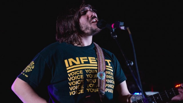 Parquet Courts at the Highland Park American Legion Hall (Photo by Rayana Chumthong)