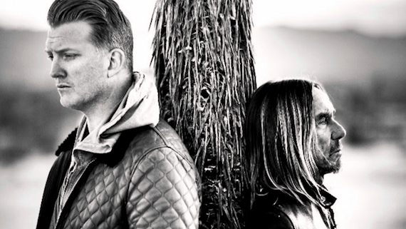 Josh Homme and Iggy Pop